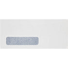Jam Paper - Enveloppes à fenêtre n° 10, 24 lb, avec teinte de sécurité – 4 1/8 po H x 9 1/2 po l, Blanc brillant – Paquet de 50-Taille : Enveloppes à fenêtre n° 10 4 1/8 po x 9 1/2 po / 4,125 x 9,5 / 104,775 mm x 241,3 mm