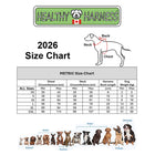Healthy Harness - Harnais pour chien Ultimate Urban Premium - Noir - L-Plusieurs points d'attache pour la laisse : un mousqueton à l'avant pour le dressage, un mousqueton à l'arrière pour les promenades occasionnelles et une poignée robuste pour les urgences