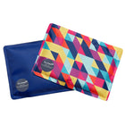 Fit + Fresh - Sachets réfrigérants cool coolers multicolore - paquet de 2-Qualité supérieure, nylon extensible et gel écoresponsable : ces sachets réutilisables pour boite à lunch restent flexibles même congelés pour isoler bouteilles, nourriture et boissons