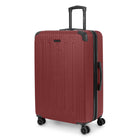 Swiss Mobility - Valsie d'enregistrement rigide 30 po de la collection JFK - Rouge-Fabriqué en ABS/PC
