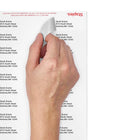 Staples - Étiquettes d'adresses blanches pour imprimantes jet d'encre/laser, 4 po x 1 po, paq./500-Conçues pour l'utilisation avec une imprimante à jet d'encre ou laser