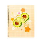 Hilroy - Cahier Avocat - 160 Pages - 10-1/2 po H x 8-5/8 po l, Orange-Couverture avant et arrière semi-rigide 