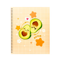 Hilroy - Cahier Avocat - 160 Pages - 10-1/2 po H x 8-5/8 po l, Orange-Couverture avant et arrière semi-rigide 