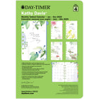Day-Timer - Recharge datee Kathy Davis 2025 2 pages/mois de bureau - 8 1/2 po H x 5 1/2 po l - bilingue-Reference du mois passe et futur