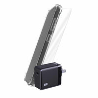Blu Element - Combo Total Protection avec Aimants (étui, protecteur d'écran, chargeur mural) pour Samsung Galaxy S26+-Étui transparent robuste DropZone MagSafe