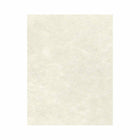 LUX - Papier cartonné 8 1/2 x 11 po, parchemin crème, 1000/boîte (81211-C-29-1000)-Offert en parchemin crème, un papier cartonné crémeux blanc cassé avec un fini lisse et l'aspect tacheté du parchemin