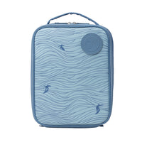 b.box - Sac repas isotherme Flexi - Surf-Personnalisez vos repas – les côtés flexibles accueillent facilement plusieurs contenants b.box