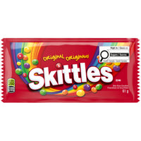 Skittles Original, 61 g-Parfums offerts : fraise, raisin, citron, orange et pomme verte