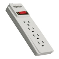 Tripp Lite - Multiprise Power It! 4 prises - Cordon de 3 m-4 PRISES : Cette barre d’alimentation secteur 120 V à prises multiples comprend 4 prises NEMA 5-15R standard. La barre d’alimentation offre une distribution électrique fiable, pratique et économique pour les appareils électroménagers, les outils électriques, l’éclairage et autres équipements électriques.