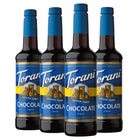 Torani - Sirop chocolat sans sucre -750 mL - paquet de 4-Plus que simple café : idéal pour les lattes, les frappes, les thés, le café, les milkshakes, les desserts et autres boissons mélangées congelées
