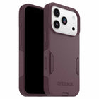 OtterBox - Étui Commuter MagSafe avec Contrôle de la Caméra pouriPhone 17 Pro - Début de sentier Violet-Les couvercles de port bloquent la poussière et la saleté