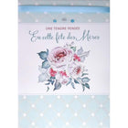 Rosedale Gold - Cartes De Souhaits De Fête Des Meres 5-1/2 po x 8 po / Enveloppes - Paquet de 6 - Fleurs-Cartes de souhaits qualité boutique
