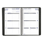 Blueline - 2027 agenda hebdomadaire Net Zero Carbon avec reliure à double spirale – 8 po x 5 po – couleurs assorties – bilingue-100 % de papier recyclé post-consommation