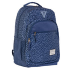 Renwick - Sac à dos 17,5 po - motif à pois-Dos et bretelles rembourrés