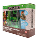 Mincecraft - Savon et gommage-Conçu pour les enfants qui aiment jouer de leurs mains, il favorise l'adoption de bonnes habitudes d'hygiène tout en transformant l'heure du bain en une expérience créative et captivante