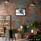 William Nylander Toronto Maple Leafs Spotlight sur toile - Toile encadree - 31" x 22"-Sous licence officielle de la LNH et de l'AJLNH