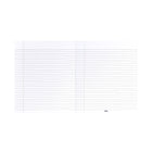 Hilroy - Canada Cahier cousu laminé, 10-7/8 po H x 8-3/8 po l, Couleurs Assorties-Papier blanc premium de 100 g/m2 