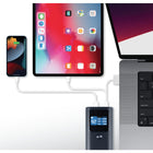LOGiiX Piston Power 27,000mAh 140W - Bleu nuit-Port USB-A à charge rapide supplémentaire pour charger 3 appareils simultanément