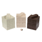 Gry Mattr - Tour de culbutage - 57 blocs de construction - Vert-Aide à la coordination oculomanuelle et à la maîtrise de soi