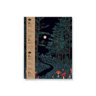 Denik - Carnet à plat moyen - Forêt du lever de lune-Carnet à couverture souple de 7 x 9 pouces