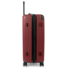Swiss Mobility - Valsie d'enregistrement rigide 30 po de la collection JFK - Rouge-Roues pivotantes simples à 360 degrés pour un roulement sans effort, doux et silencieux