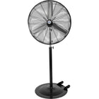 Matrix Industrial - Ventilateur non oscillant de 30" sur socle avec roulettes-Roulettes de 2,5" facilitant les déplacements