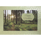 Mill Brook Studio - Cartes de souhaits Fête avec enveloppes – 5-3/8 po x 7-3/4 po – Forêt – paquet de 18-Cartes de souhaits qualité boutique