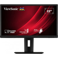 ViewSonic - Moniteur professionnel ergonomique Full HD 22 pouces - VG2240-Écran LCD FHD de type MVA de 21,5 pouces