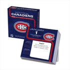 Turner Sports - 2026 Canadiens De Montreal Calendrier de Bureau Boîte Quotidiennement - 13,7 cm L x 13,7 cm H - Anglais-Calendrier à effeuiller quotidiennement