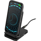 OtterBox - Support de charge sans fil pliant de 15 W - Noir crépuscule-Appareils sans fil Qi à charge rapide à des vitesses allant jusqu'à 15W