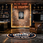 Edmonton Oilers 20x29 Stanley Cup - Toile encadree - 22" x 31"-Dimensions finales: 22.5x31.5