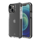 AXS - PROShield Plus etui transparent teste contre les chutes pour Apple iPhone 13 mini, Noir-Coin renforçis subtils absorbent les chocs en creant un coussin d'air entre l'appareil et les surfaces