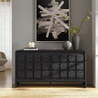 Modway - Toscana 61" Buffet - Noir-Étagères ajustables