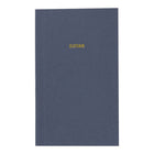 Gry Mattr - Minicahier de notes - 3 po x 5 po - Ligné - 80 feuilles - Bleu-La couverture est faite de sous-produit de lavande