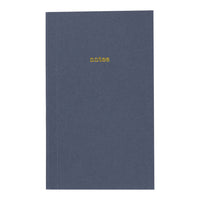 Gry Mattr - Minicahier de notes - 3 po x 5 po - Ligné - 80 feuilles - Bleu-La couverture est faite de sous-produit de lavande