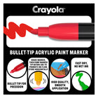 Crayola - Marqueurs à l'acrylique à pointe ogive - paquet de 10-9