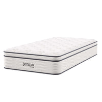 Modway - Jenna 12 po Ressorts et mousse Matelas simple-Housse matelassée pour oreiller