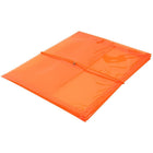 JAM Paper Enveloppes plastique format livret extensibles, fermeture à bande élastique, 9 3/4x2 5/8x13 po, orange, 12/paq.-Orange
