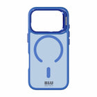 Blu Element - Étui Chromatic Kick MagSafe pour iPhone 17 Pro Max - Bleu Transparent-Compatible avec MagSafe