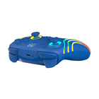 Turtle Beach - Manette de gaming RGB sans fil Afterglow Wave pour Nintendo Switch 2 - Bleu-Deux boutons d'action rapide assignables à l'arrière