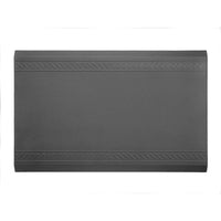 WeatherTech - Tapis du milieu anti-fatigue ComfortMat Connect - Bordé - Noir-Chaque pièce de centre mesure également 3 pi de long. Assemblez-les entre les pièces d’extrémité ou d’angle.