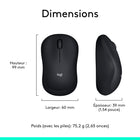 Logitech – Souris sans fil M185, noir-9