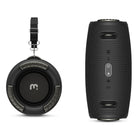 MyBat - Enceinte Bluetooth portable sans fil Pro Vibebuddy Plus - Noir-Sangle réglable incluse pour un transport mains libres