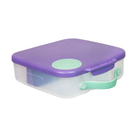 b.box - Boîte à lunch - Pop Lilas-Convient pour un sandwich entier, des pâtes ou des salades – avec un pack réfrigérant pour garder les repas frais plus longtemps
