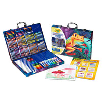 Crayola - Coffret d'art Imagination, 115 pièces-ENSEMBLE ARTISTIQUE : L'ensemble artistique Imagination de Crayola comprend de nombreux outils artistiques pour stimuler la créativité des enfants