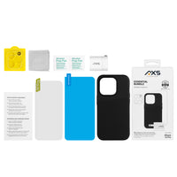 Axessorize - Pack essentiel AXS pour Apple iPhone 15 Pro-Étui PROTech: Étui résistant aux chutes avec des poches d’air absorbant les chocs