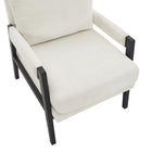 Brassex - Chaise d'appoint 476238 Hugo - beige-Assise moelleuse