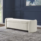 Modway - Nebula Boucle Rembourré Banc - Ivoire-Boucle Sellerie