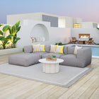 Zuo - Luanda Pouf - Gris-Couleur du mobilier : Gris