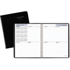 AT-A-GLANCE - Agenda hebdomadaire 2026 - 8 3/4 po H x 6 7/8 po l - noir - anglais-Format des pages : 8 3/4 po H x 6 7/8 po l